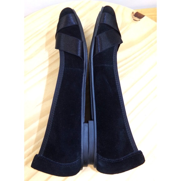 Vionic Spark Maria Ballet Flats Womens Black Size 9 Suede Criss Cross Detail - Picture 5 of 7